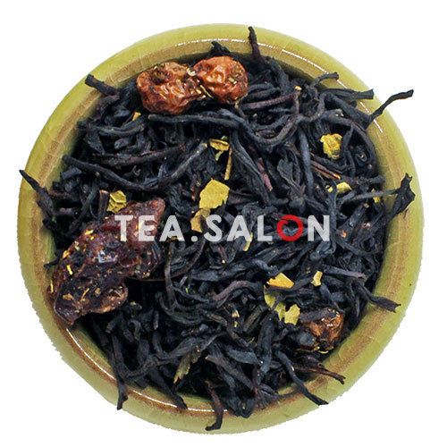 Чёрный чай с добавками «Байховый с клюквой»